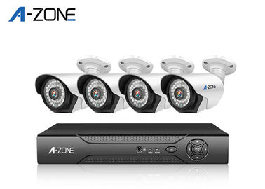 Chiny 720P 4-kanałowy system kamer Poe, Full Hd Poe Nvr Security System 1 megapikselowy dostawca