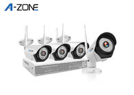 Chiny Domestic 720P 4 Camera Wireless Security System Z nvr 1 Megapixel firma