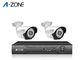 Wodoodporny zestaw kamer CCTV 2-kanałowy Poe IP66, system nadzoru Poe Nvr dostawca